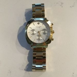 Kate Spade gold plated women's analog watch